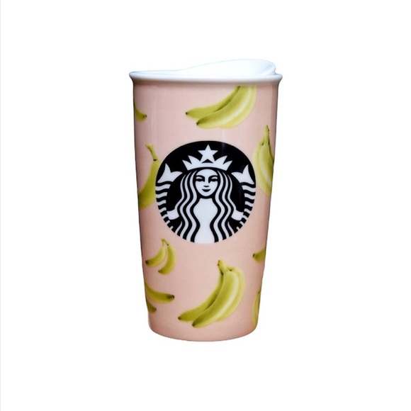 Starbucks Other - Starbucks Collector Ceramic Bananas Tumbler Mug
